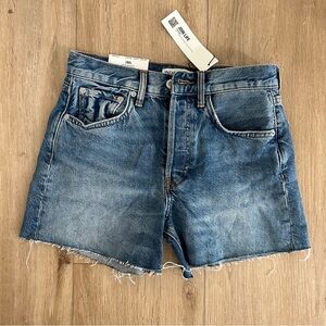 ZARA THE RELAXED DENIM SHORTS